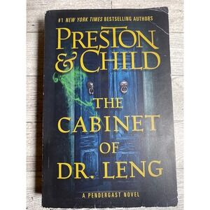 The Cabinet of Dr Leng Preston & Child Trade Paperback Novel Agent Pendergast 21
